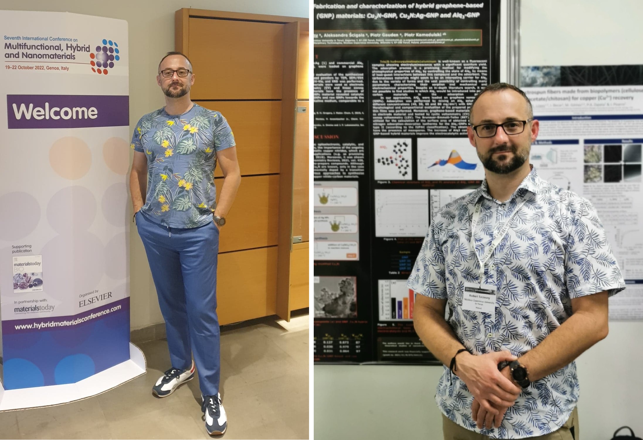 Dr Robert Szczęsny uczestniczył w the Seventh International Conference on Multifunctional, Hybrid and Nanomaterials,